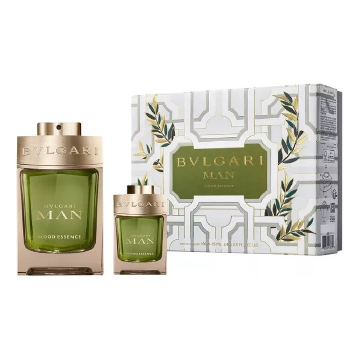 Bvlgari Man Wood Essence Zestaw woda perfumowana spray 100ml + woda perfumowana spray 15ml