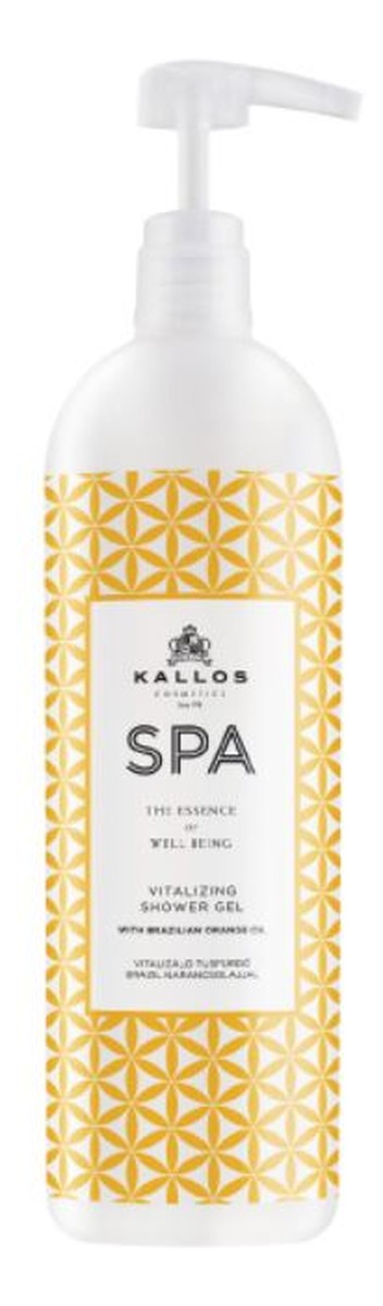 SPA Vitalizing Shower Gel Rewitalizujący Balsam Pod Prysznic Z Brazylijskim Olejkiem Pomarańczowym