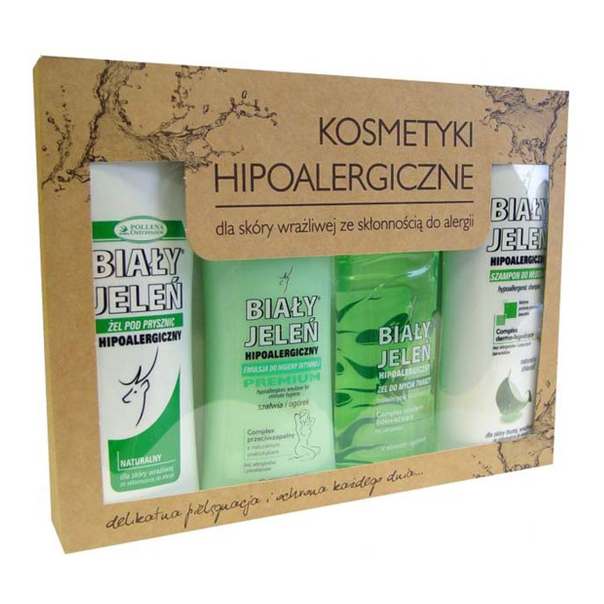 Biały Jeleń Hipoalergiczny Zestaw Kosmetyków Hipoalergicznych Dla Skóry Wrażliwej Dla Kobiet