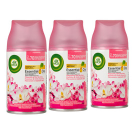 Wkład do automatycznego odświeżacza powietrza Magnolia i Kwiat Wiśni 3x250ml