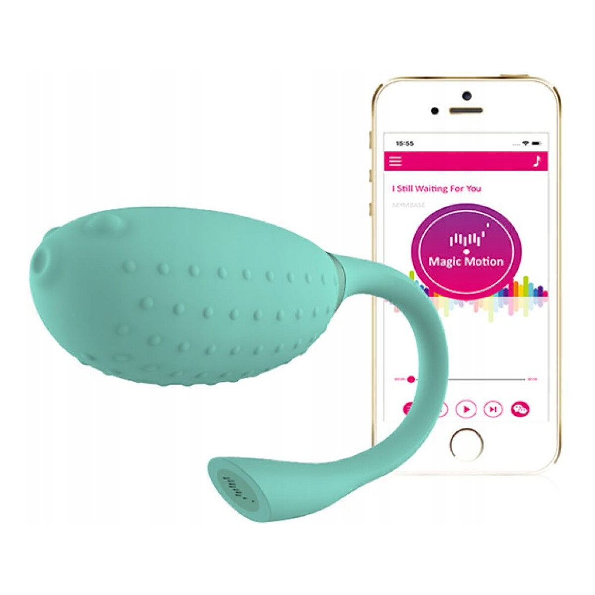 Magic Motion Fugu smart wearable vibrator wibrator typu jajko sterowany aplikacją green