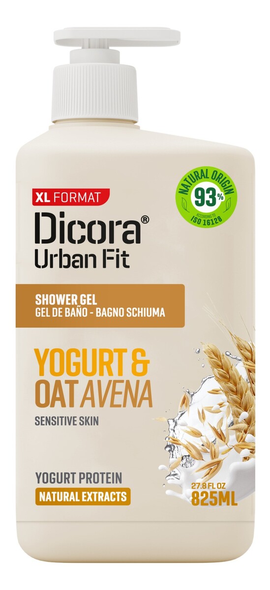 Żel pod prysznic Jogurt i Płatki Owsiane