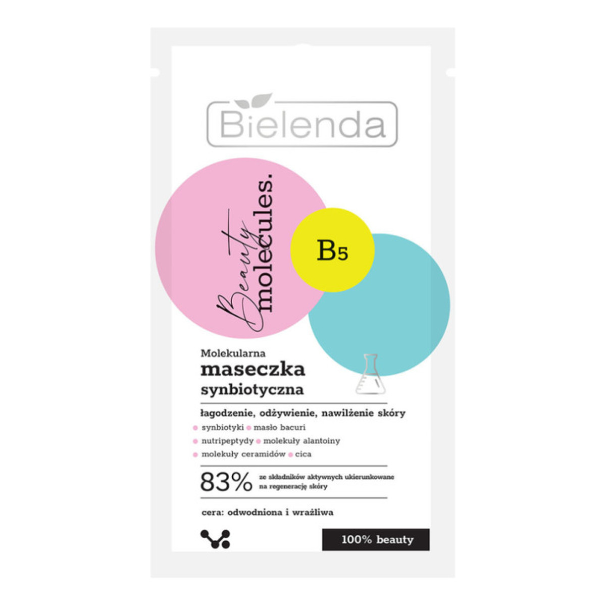 Bielenda Beauty Molecules, Molekularna Maseczka synbiotyczna 8g