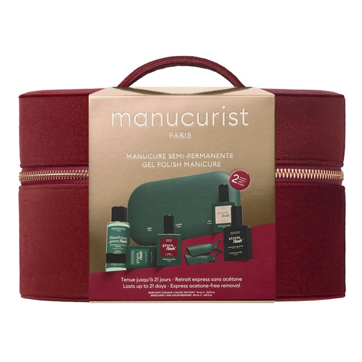 Manucurist Xtrem Flash™ zestaw upominkowy do manicure hybrydowego
