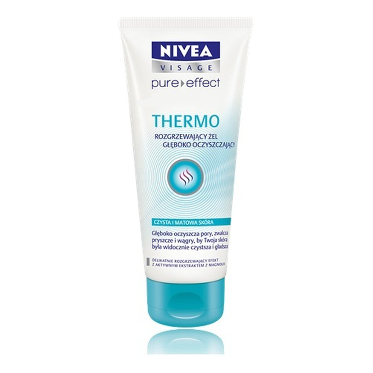 Nivea Visage Pure Effect Żel Rozgrzewający Głęboko Oczyszczający 100ml