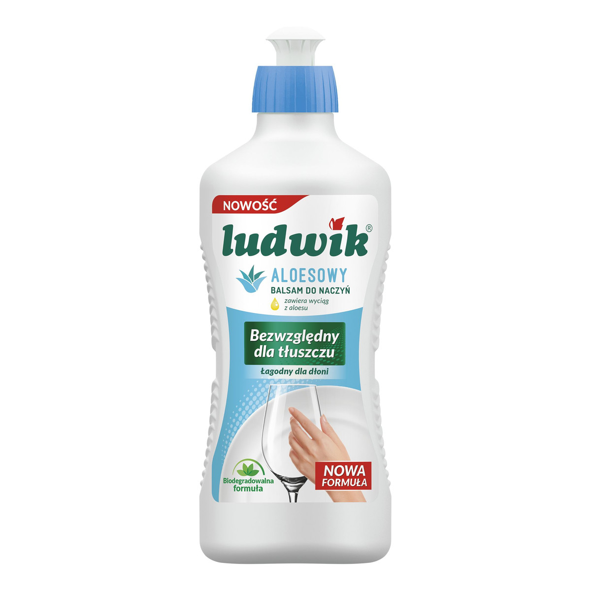 Ludwik Płyn do mycia naczyń Balsam Aloesowy 450g