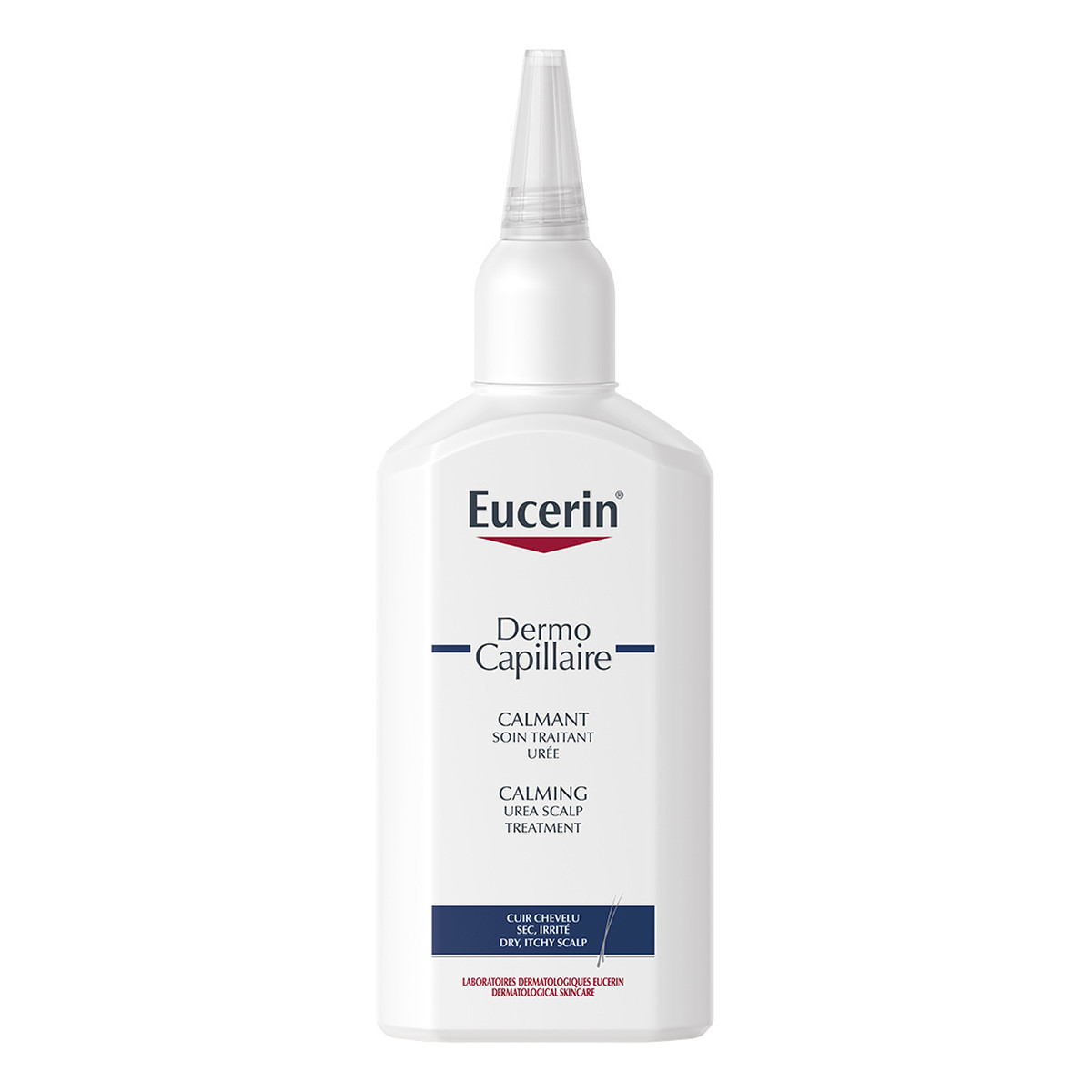 Eucerin Dermocapillaire calming urea scalp treatment kojąca kuracja do skóry głowy z mocznikiem 100ml