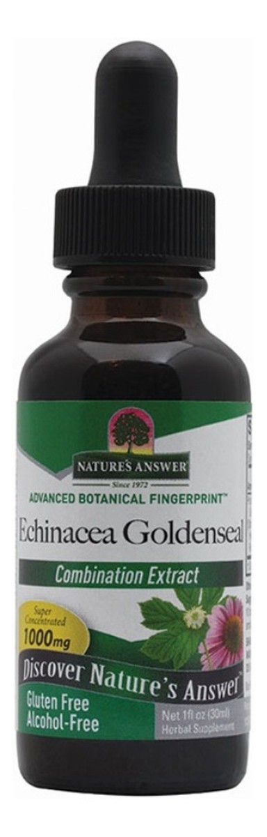 Echinacea & goldenseal jeżówka i gorzknik kanadyjski suplement diety