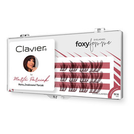 kępki rzęs – efekt foxy eyes 10-14mm