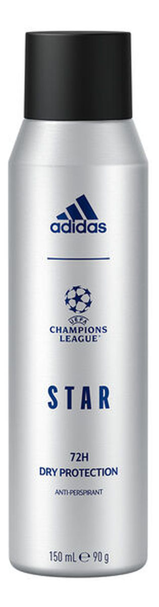 Uefa champions league star edition antyperspirant spray