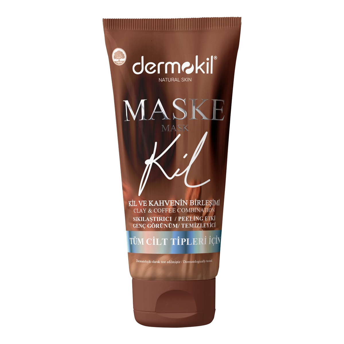 Dermokil Natural skin clay and coffee clay mask maska do twarzy z glinki i kawy 75ml