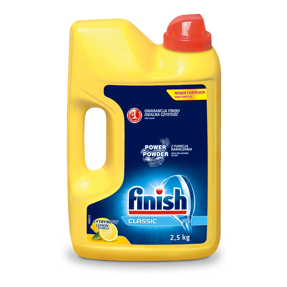 Finish Classic proszek do mycia naczyń w zmywarce Lemon 2500g