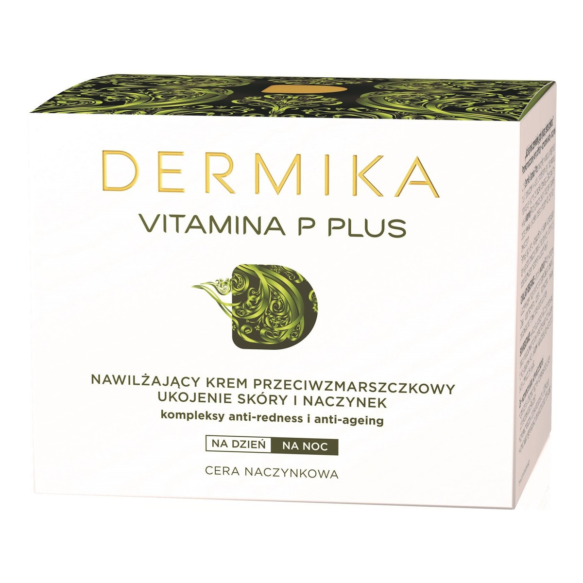 Dermika Vitamin P Plus P Plus Przeciwzmarszczkowy Krem Nawilżający Na Dzień i Na Noc 50ml