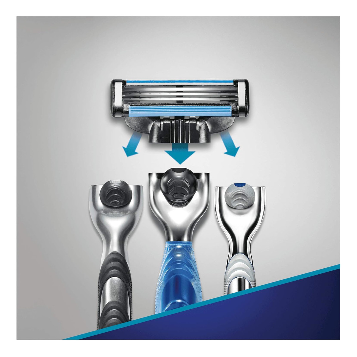 Gillette Mach3 Start Ostrza Nożyki Wkłady do maszynki 12szt.