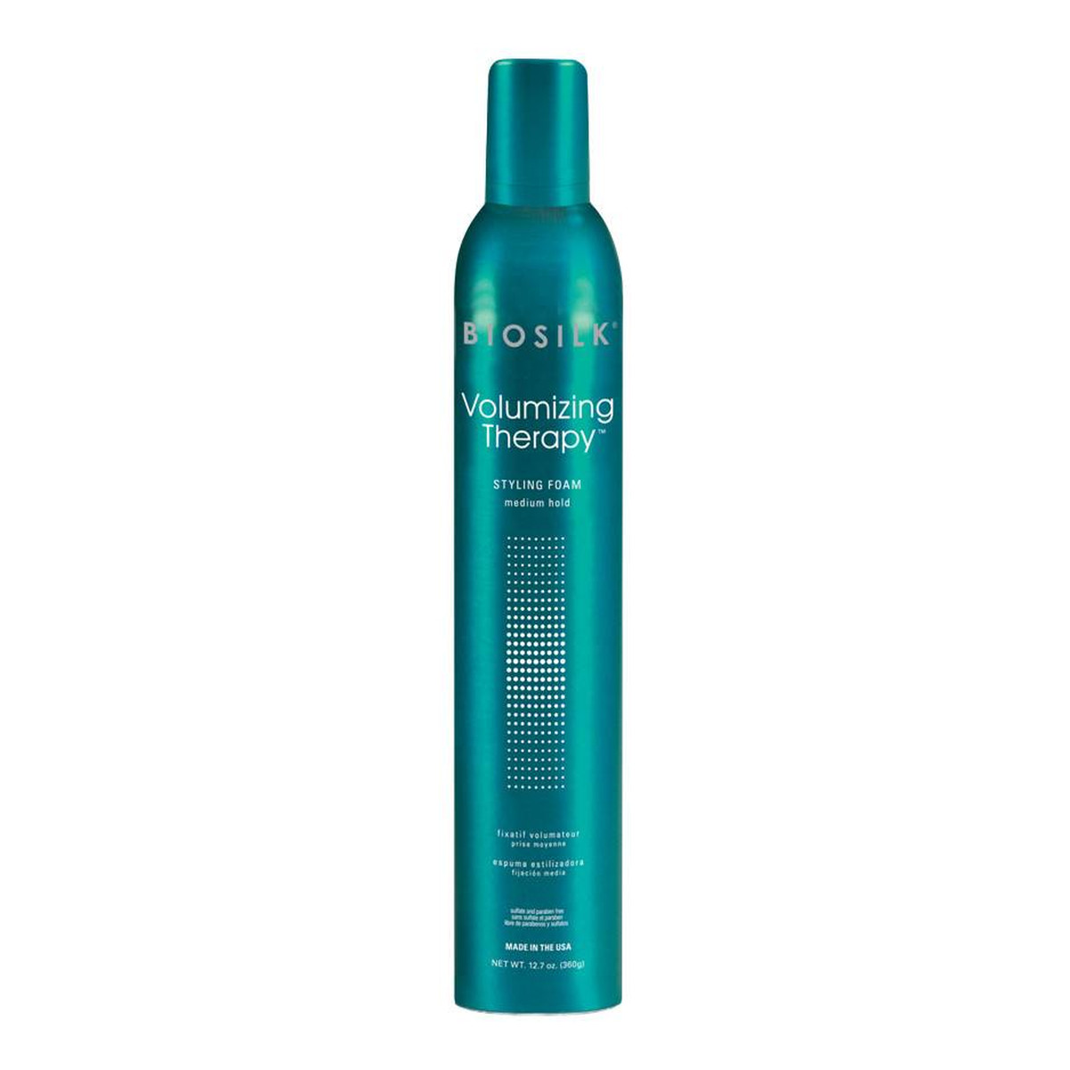 Biosilk Volumizing Therapy Styling Foam Pianka do układania włosów zwiększająca objętość Medium Hold 360g