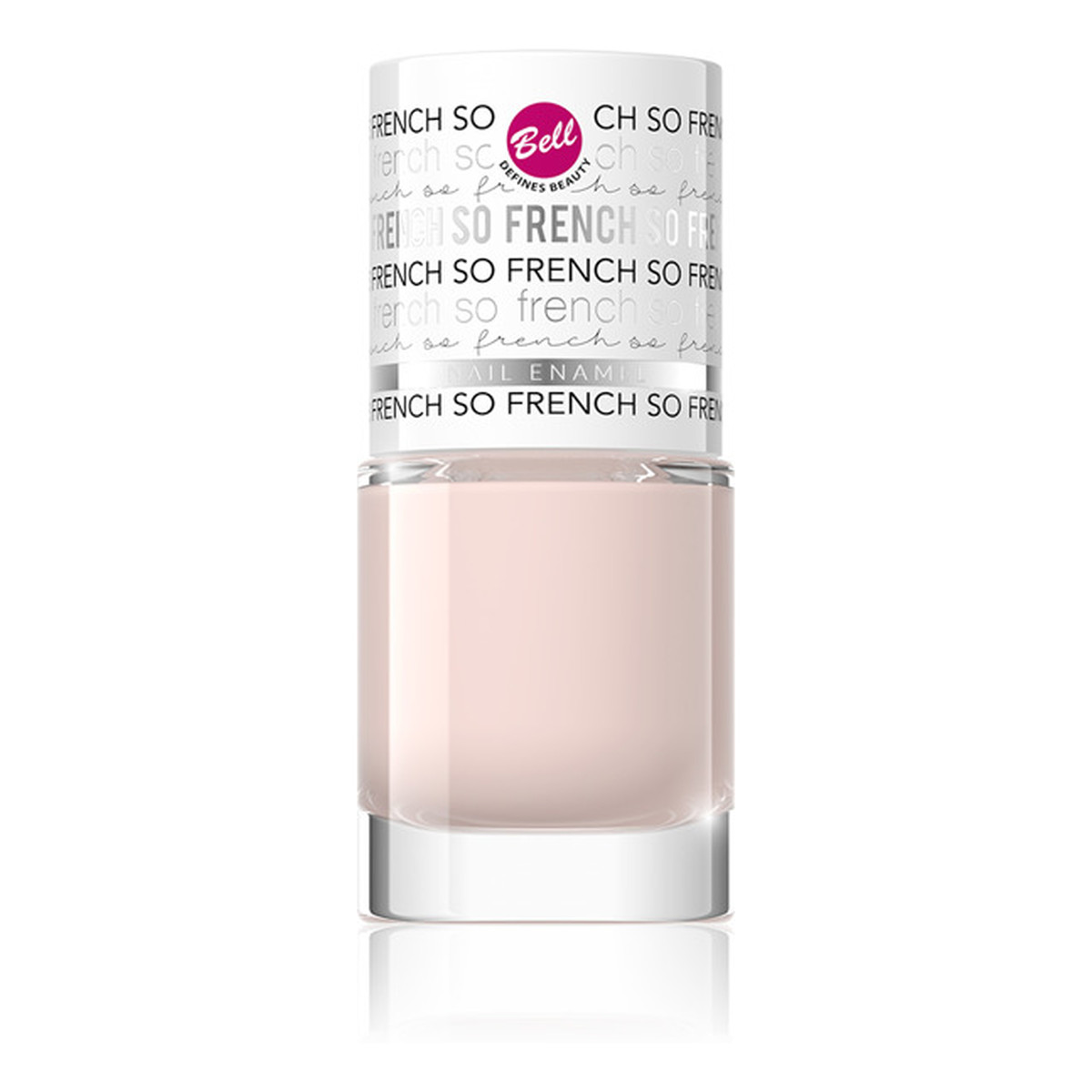 Bell SO FRENCH MANICURE NAIL ENAMEL Trwaly lakier do paznokci 8ml