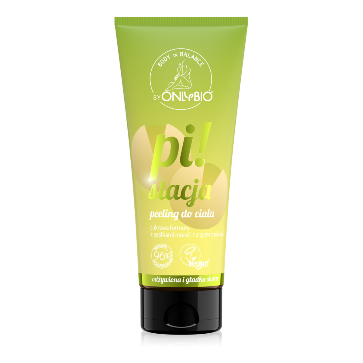 OnlyBio Body in Balance Peeling do ciała Pistacja 200ml