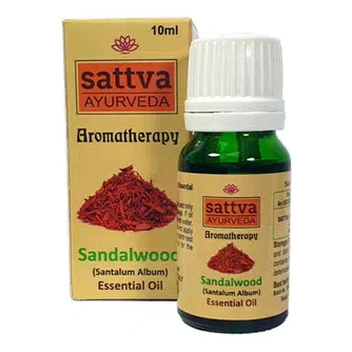 Sattva Aromatherapy Essential Oil Aromatherapy Olejek eteryczny sandałowy 10ml