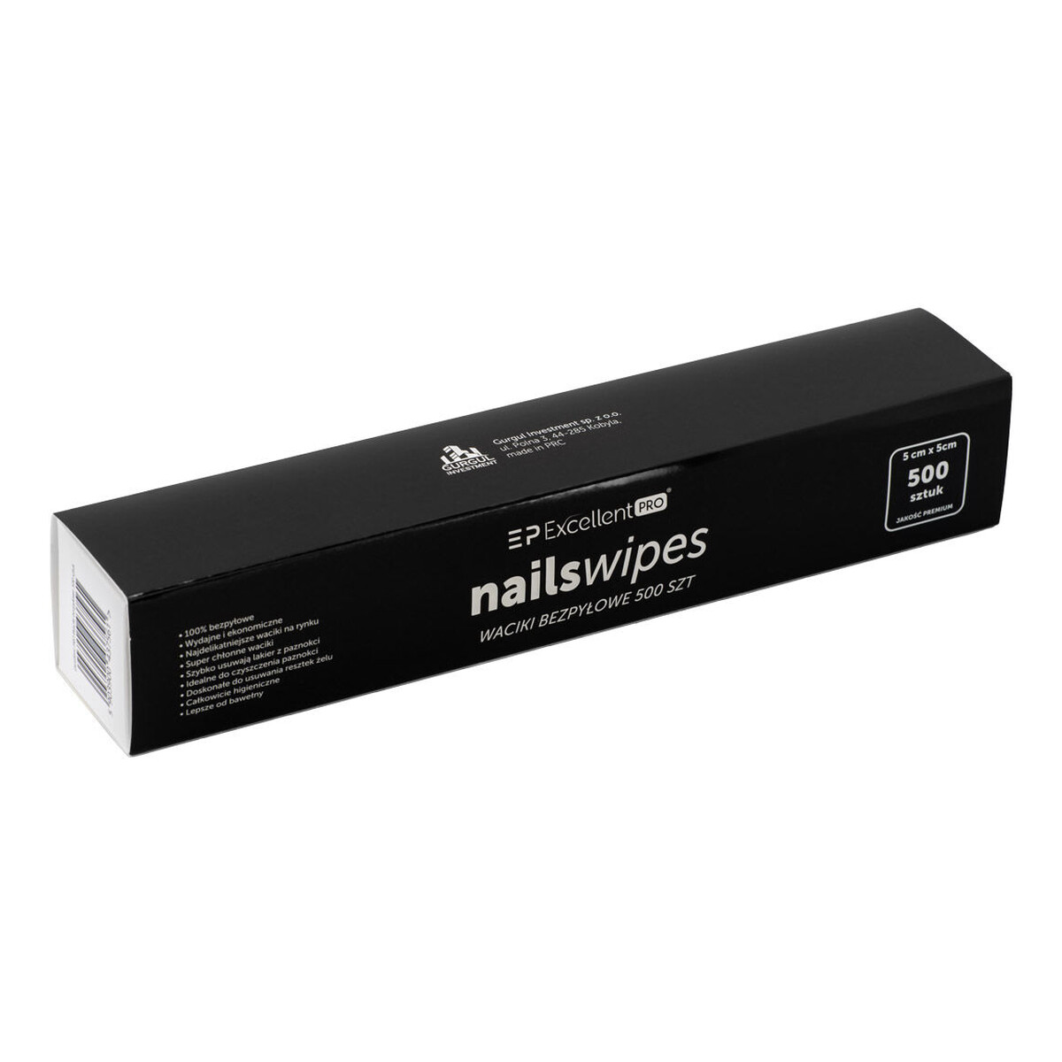 Excellent PRO Waciki bezpyłowe 500szt