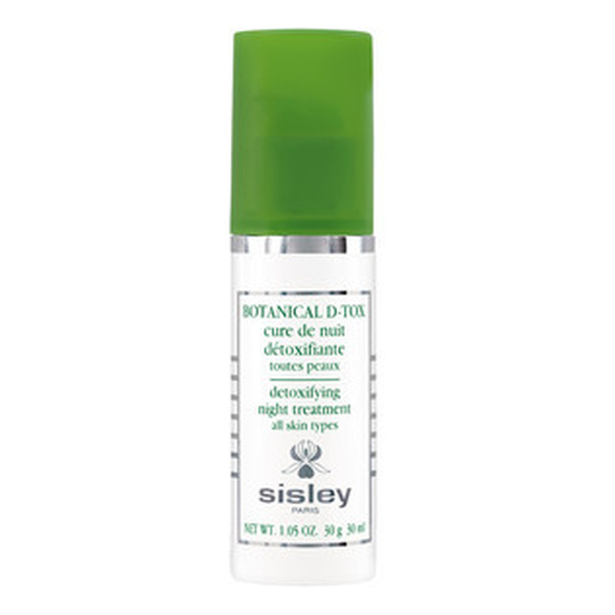 Sisley Botanical D-Tox Detoxifying Night Treatment Kuracja nocna o działaniu detoksykującym 30ml