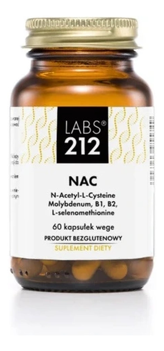 NAC N-Acetylo-L-Cysteina suplement diety 60 kapsułek