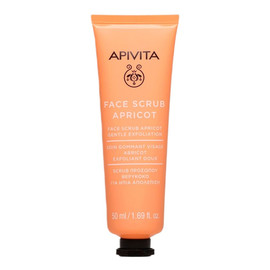 Face scrub apricot delikatny peeling do twarzy z morelą