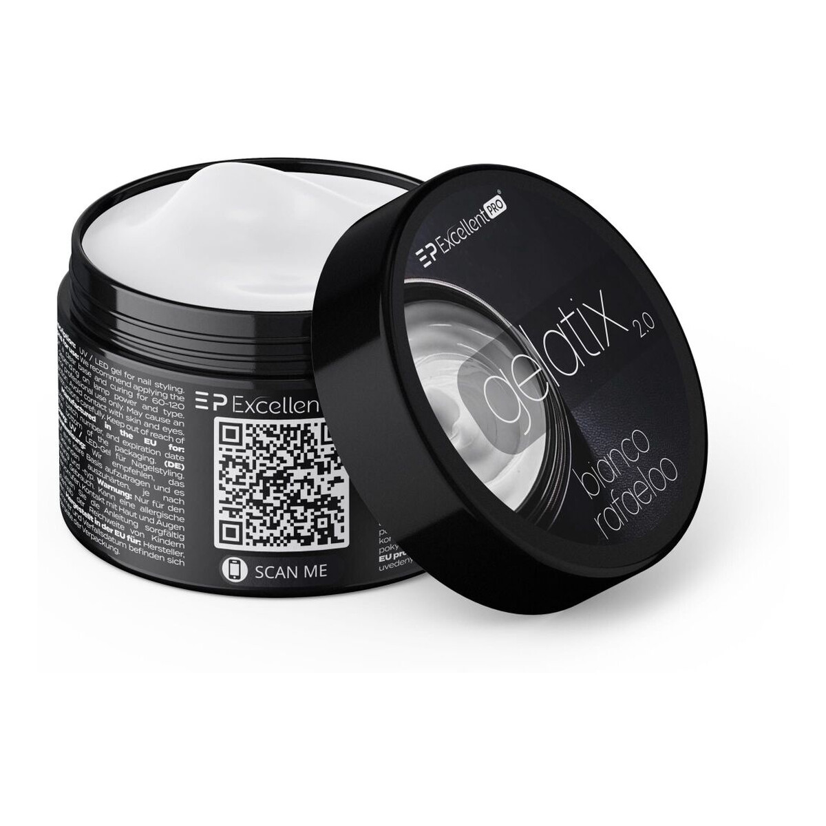 Excellent PRO Gelatix 2.0 Żel budujący bianco rafaeloo 50g