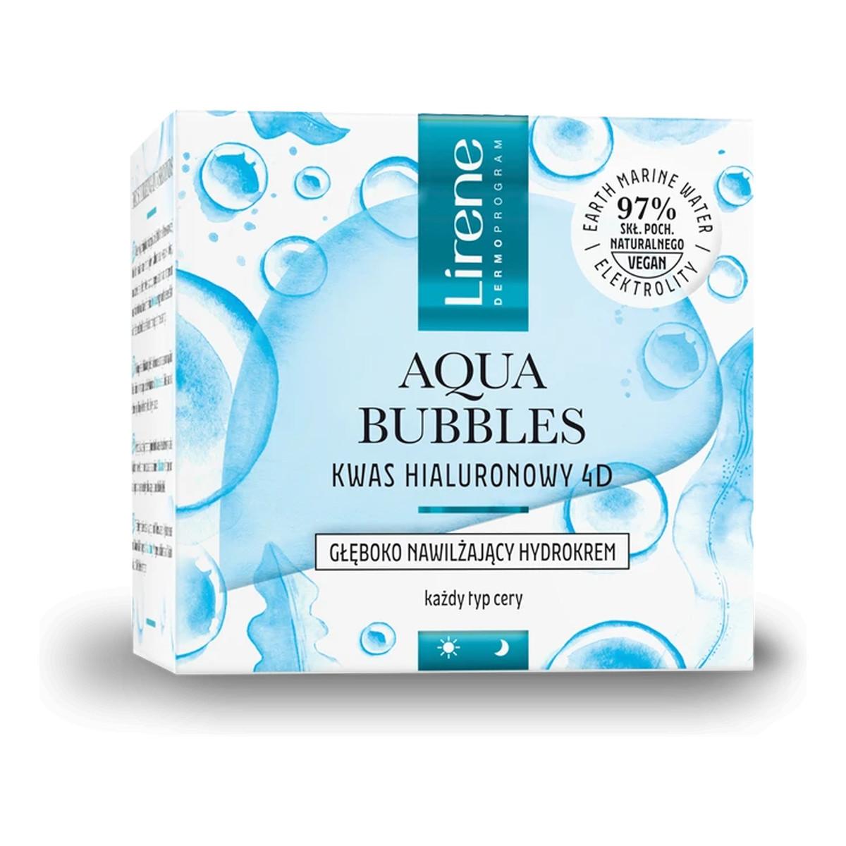 Lirene Aqua Bubbles Głęboko nawilżający hydrokrem 50ml