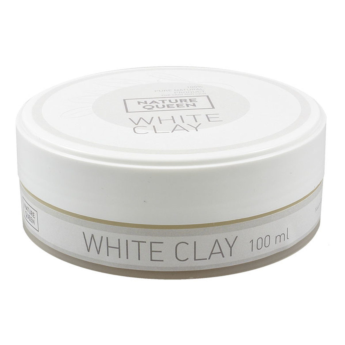 Nature Queen White Clay Glinka Biała 100ml
