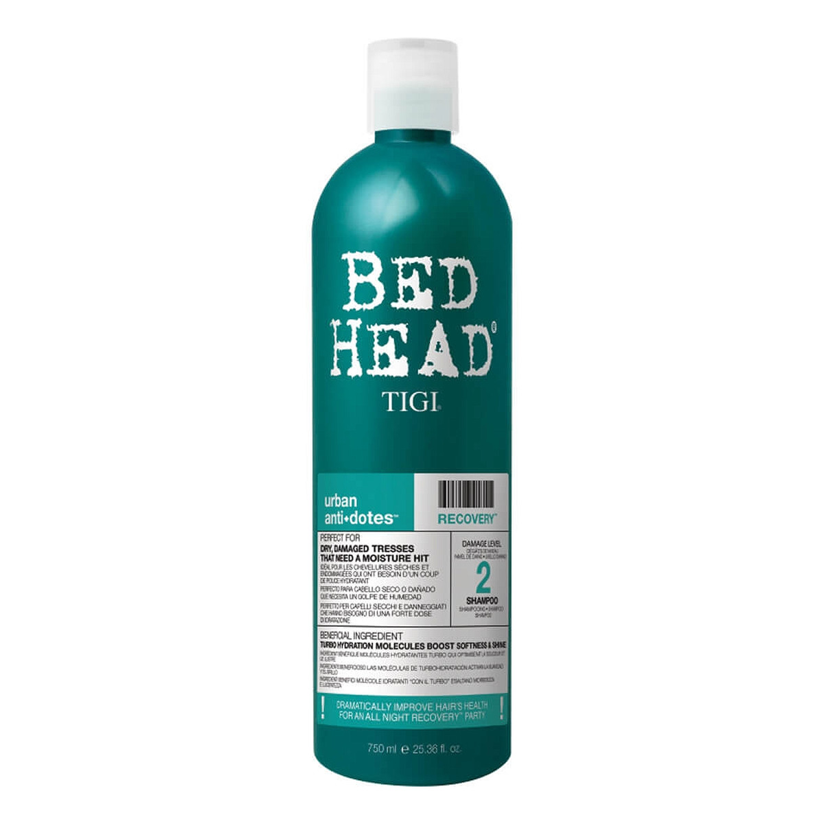 Tigi Bed Head Urban Antidotes Szampon do włosów suchych i zniszczonych 750ml
