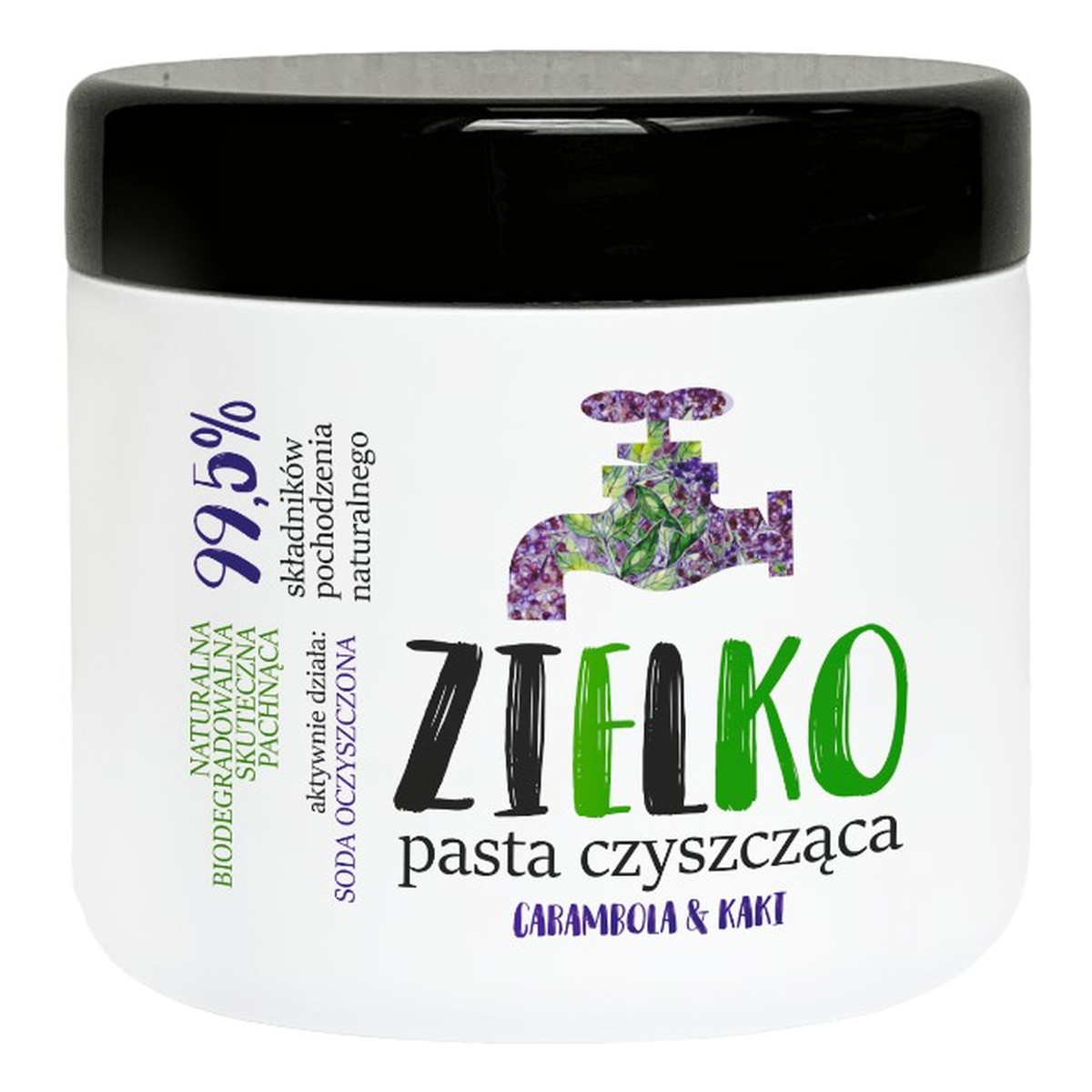 Zielko Pasta Czyszcząca Karambola i Kaki 500g