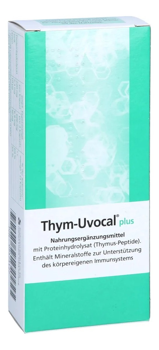 Thym-uvocal plus suplement diety 30 kapsułek