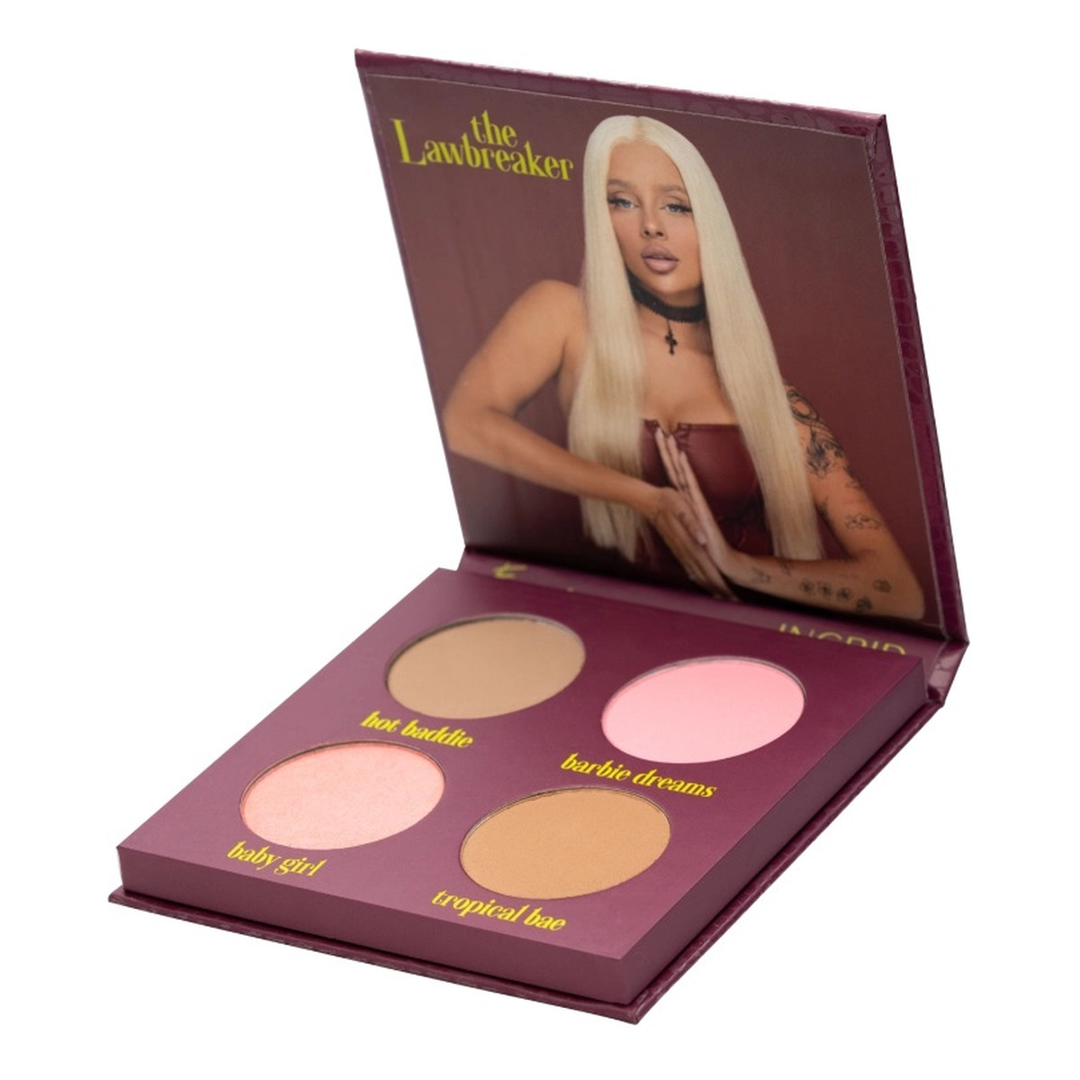 Ingrid Toxic By Fagata paleta do konturowania 12g