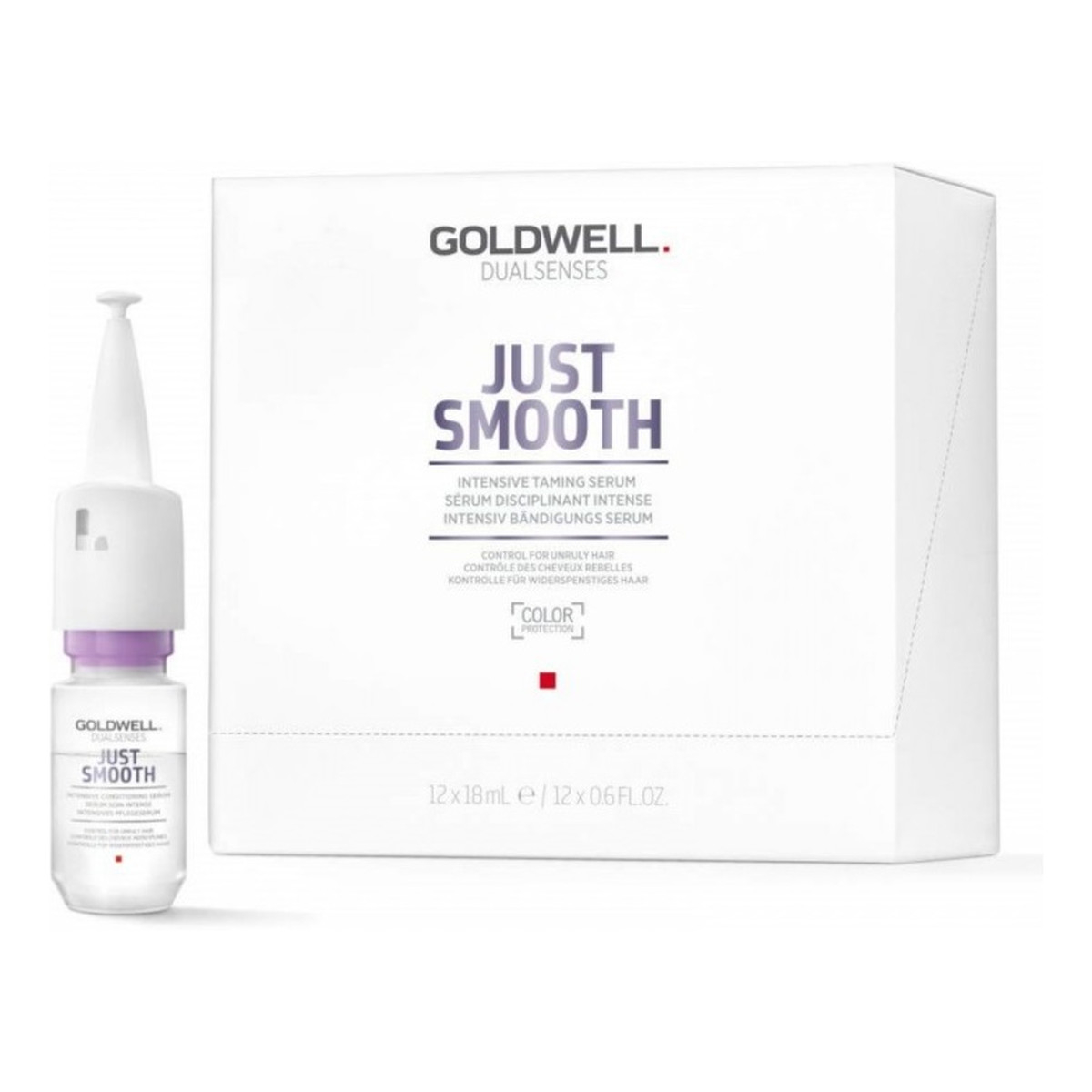Goldwell Dualsenses just smooth intensive conditioning serum wygładzające serum do włosów 12x 18ml