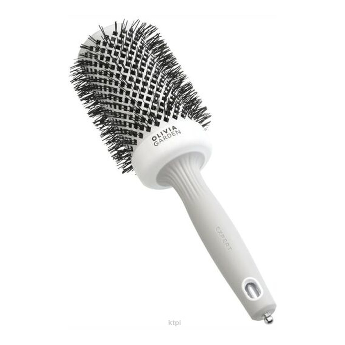 Olivia Garden Expert Blowout Shine szczotka do modelowania i suszenia włosów White/Grey mm