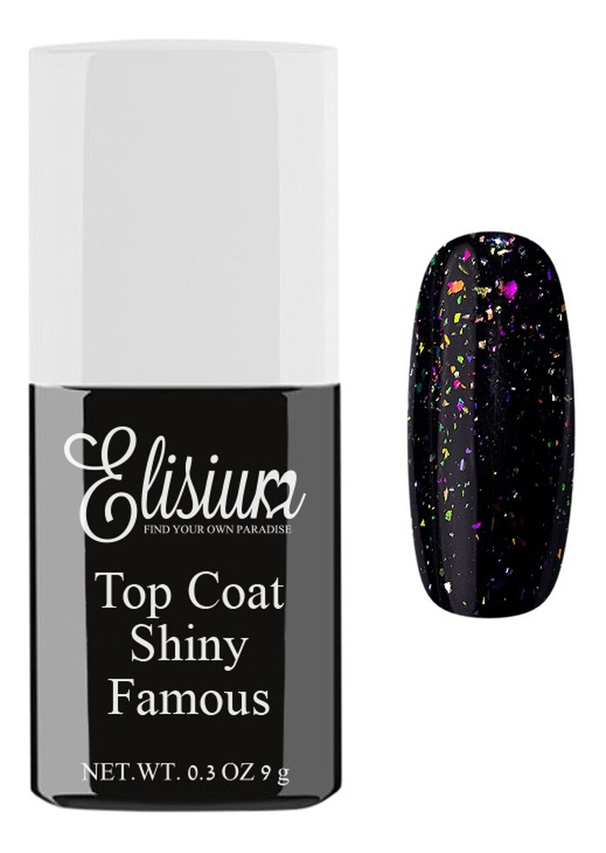 Top Coat Shiny Top do lakieru hybrydowego Famous