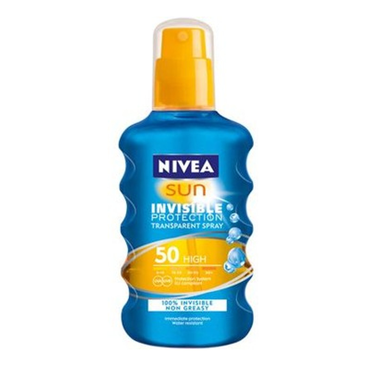 Nivea Invisible Sun Przezroczysty Spray Ochronny SPF50 200ml