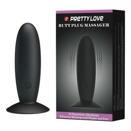 Butt plug massager wibrujący korek analny z 12 funkcjami wibracji