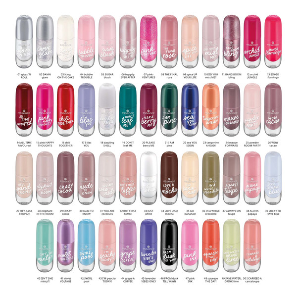 ESSENCE GEL NAIL COLOUR Lakier żelowy 10 Did You Mist Me? Wizaż24