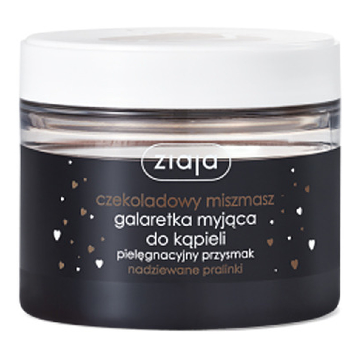 Ziaja Czekoladowy Miszmasz galaretka myjąca do kąpieli Nadziewane Pralinki 260ml