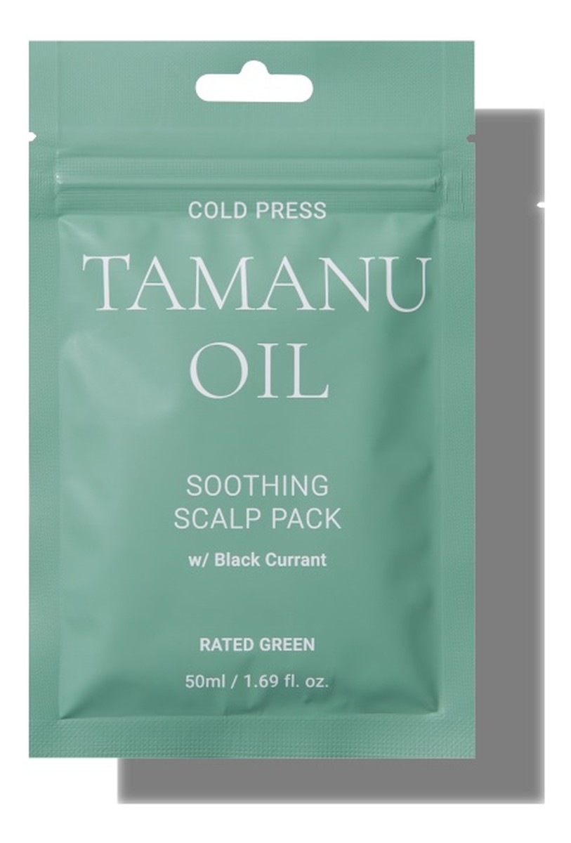 Tamanu kuracja łagodząca skórę głowy z olejem tamanu i czarną porzeczką