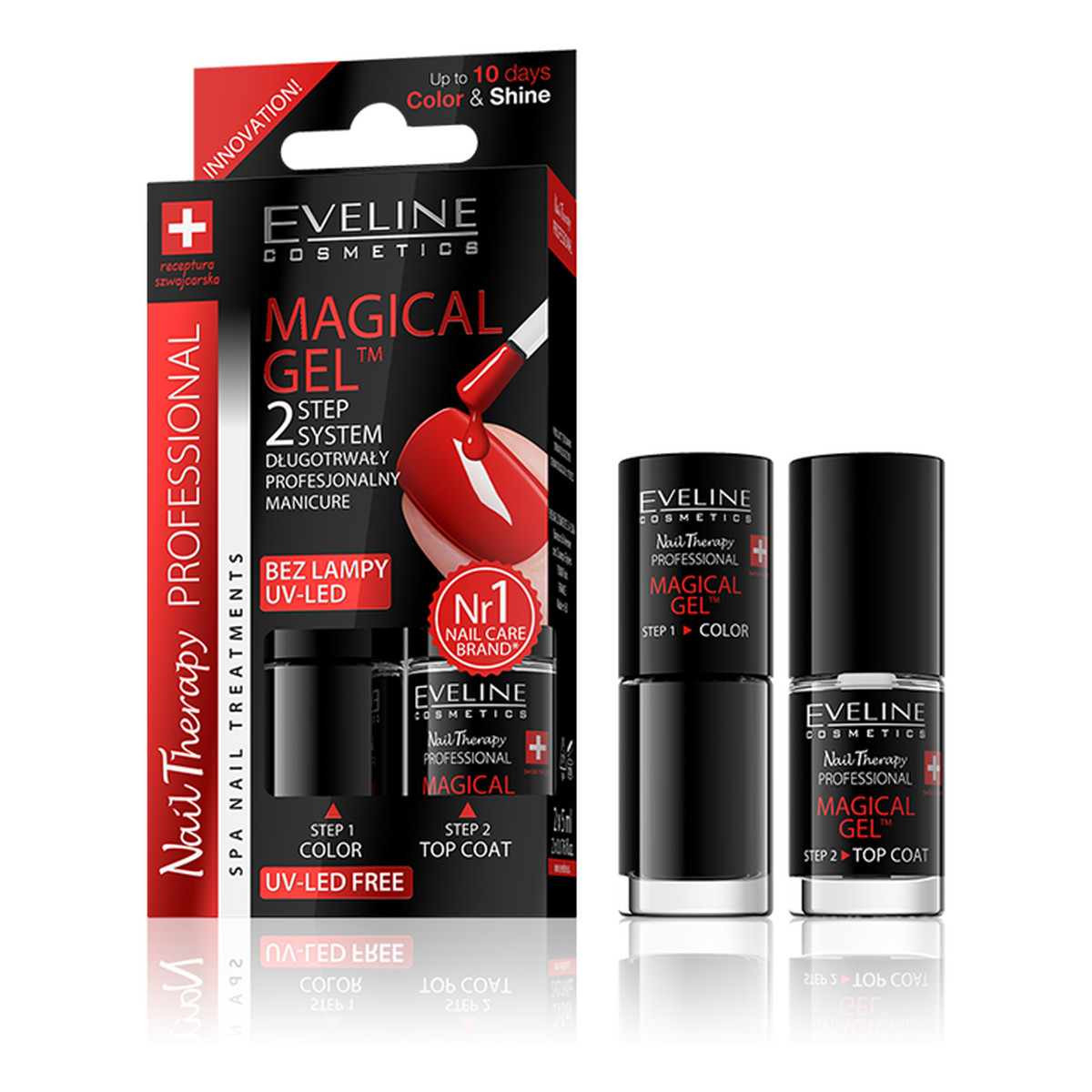 Eveline Magical Gel 2 Stopniowy System Żelowego Manicure 10ml
