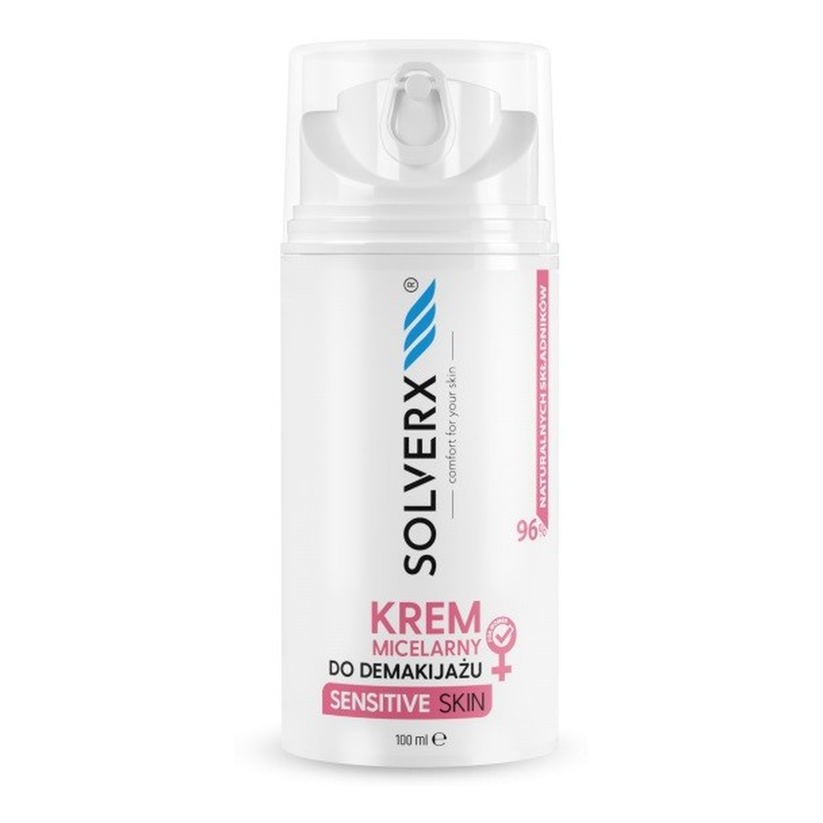 Solverx Sensitive Skin Krem micelarny do demakijażu 100ml