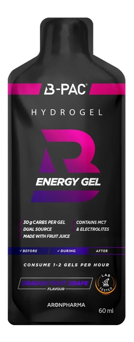 Żel energetyczny z kofeiną dragon fruit