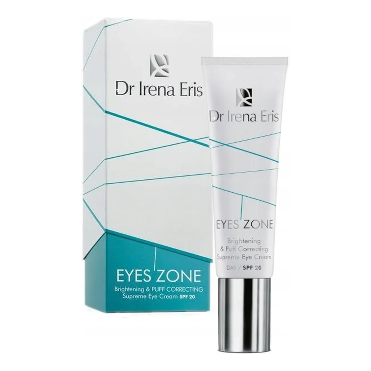 Dr Irena Eris Face Zone & Eye Zone Krem do Twarzy Tonujący Antyrodnikowy SPF 50+ 30ml + Rozświetlacz Krem pod oczy 15ml