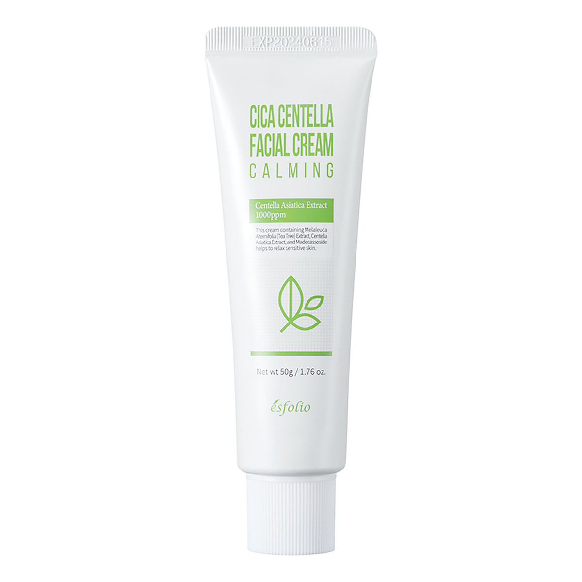 Esfolio Cica Centella Calming Facial Cream kojący Krem do twarzy z ekstraktem z wąkrotki azjatyckiej 50ml