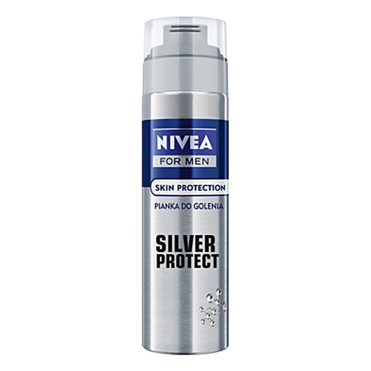 Nivea For Men Pianka Do Golenia Dla Mężczyzn Silver Protect 200ml