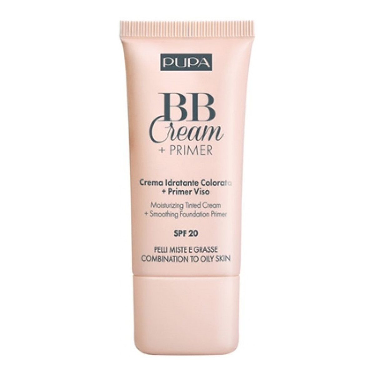 Pupa Milano BB Cream + Primer Combination To Oily Skin SPF20 Krem BB i baza pod makijaż do cery tłustej i mieszane 30ml