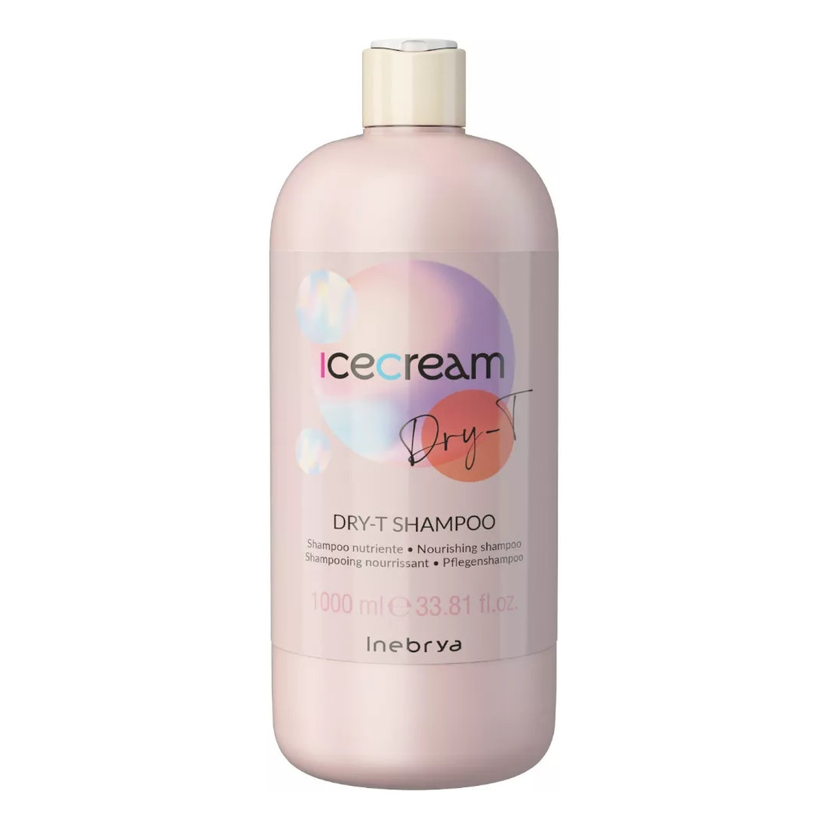Inebrya Ice cream dry-t odżywczy szampon do włosów 1000ml