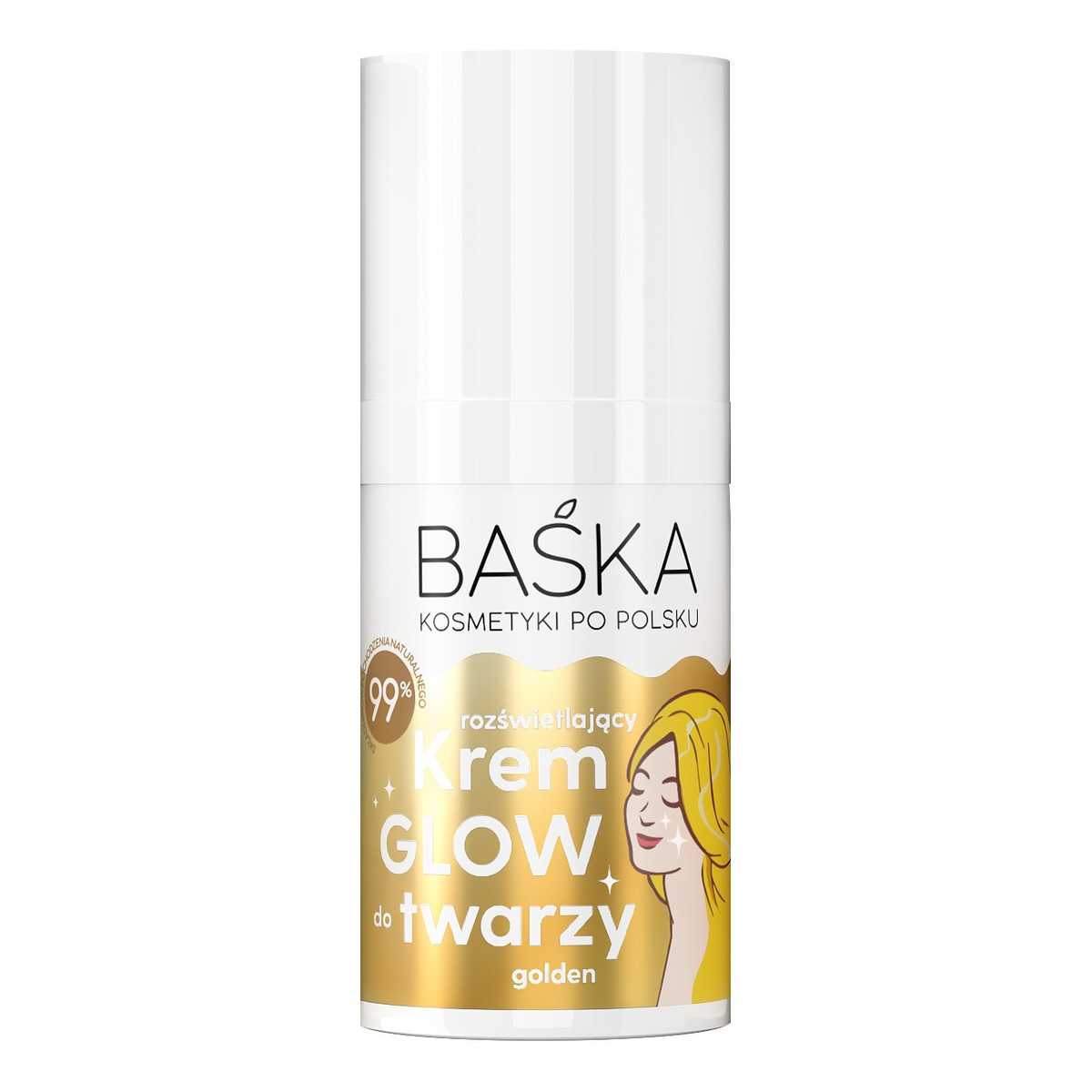 Baśka Glow Krem rozświetlający do twarzy 30ml